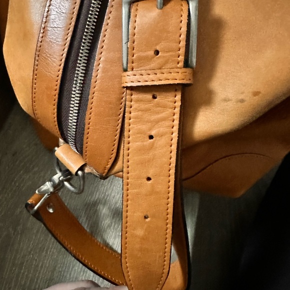 Korchmar Full Grain Leather Weekender Bag â Made in USA - Picture 5 of 11